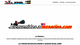 What Mzseries.com website looked like in 2020 (4 years ago)