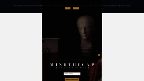 What Mindtheg.com website looked like in 2020 (4 years ago)