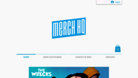 What Merchhq.com website looked like in 2020 (4 years ago)