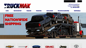 What Mytruckmax.com website looked like in 2020 (4 years ago)