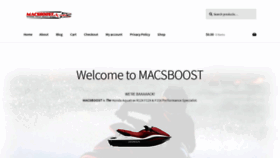 What Macsboost.com website looked like in 2020 (4 years ago)
