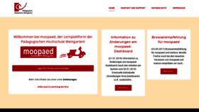 What Moopaed.de website looked like in 2020 (4 years ago)