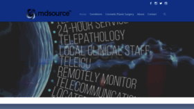 What Mdsource.com website looked like in 2020 (4 years ago)