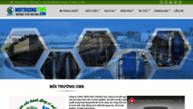 What Moitruongcms.com website looked like in 2020 (6 years ago)