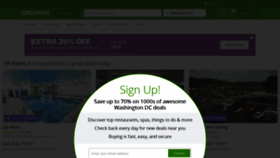 What Merchants.groupon.my website looked like in 2020 (4 years ago)