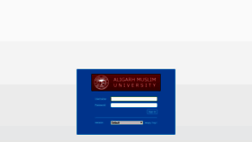 What Mail.amu.ac.in website looked like in 2020 (4 years ago)