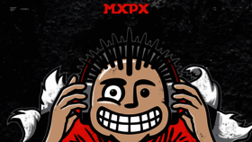 What Mxpx.com website looked like in 2020 (4 years ago)