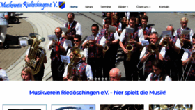 What Mv-riedoeschingen.de website looked like in 2020 (4 years ago)
