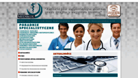 What Medikol.pl website looked like in 2020 (4 years ago)