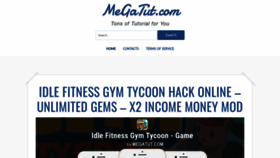 What Megatut.com website looked like in 2020 (4 years ago)