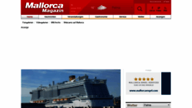 What Mallorcamagazin.com website looked like in 2020 (4 years ago)