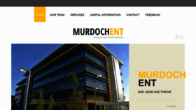 What Murdochent.com.au website looked like in 2020 (4 years ago)