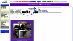 What Melaudia.net website looked like in 2020 (4 years ago)