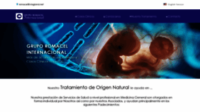 What Medicina-regenerativa.co website looked like in 2020 (4 years ago)