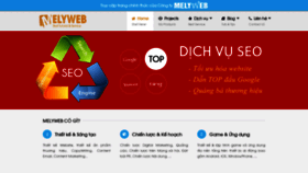 What Melyweb.net website looked like in 2020 (5 years ago)