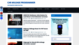 What Mileageprogrammer.com website looked like in 2020 (4 years ago)