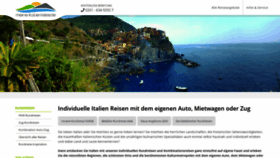 What Meine-italienreise.de website looked like in 2020 (4 years ago)