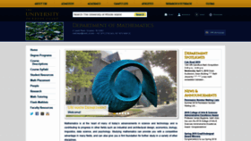 What Math.uri.edu website looked like in 2020 (4 years ago)