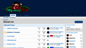 What Minecraftturk.net website looked like in 2020 (4 years ago)