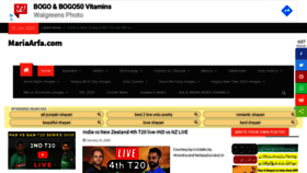 What Mariaarfa.com website looked like in 2020 (4 years ago)