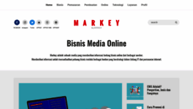 What Markey.id website looked like in 2020 (5 years ago)