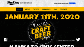 What Mankatocraftbeerexpo.com website looked like in 2020 (4 years ago)