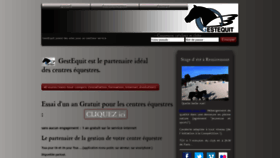 What Monclub-equitation.com website looked like in 2020 (4 years ago)