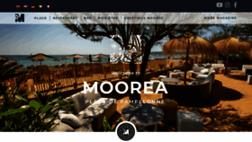 What Mooreaplage.fr website looked like in 2020 (4 years ago)