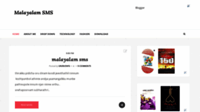 What Malayalamsms2u.blogspot.com website looked like in 2020 (4 years ago)