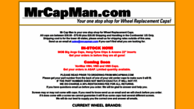 What Mrcapman.com website looked like in 2020 (4 years ago)
