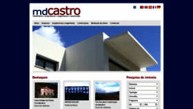 What Mdcastro.pt website looked like in 2020 (4 years ago)