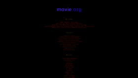 What Movie.org website looked like in 2020 (4 years ago)