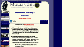 What Mullings.com website looked like in 2020 (4 years ago)