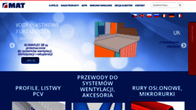 What Mat-plasty.pl website looked like in 2020 (4 years ago)
