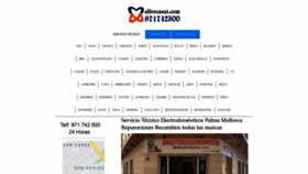 What Mallorcasat.com website looked like in 2020 (4 years ago)