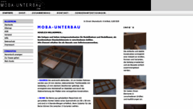 What Moba-unterbau.de website looked like in 2020 (4 years ago)