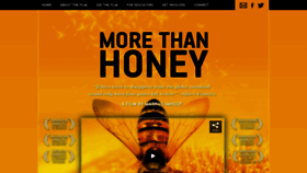 What Morethanhoneyfilm.com website looked like in 2020 (4 years ago)
