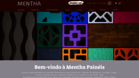 What Mentha.com.br website looked like in 2020 (4 years ago)