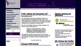 What Markus-ingolstadt.de website looked like in 2020 (4 years ago)