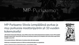 What Mp-purkaamo.fi website looked like in 2020 (4 years ago)