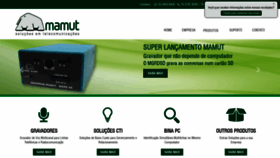 What Mamut.com.br website looked like in 2020 (4 years ago)