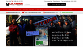 What Martens-tweewielers.nl website looked like in 2020 (5 years ago)