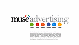 What Museadvertising.com website looked like in 2020 (4 years ago)