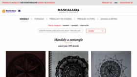 What Mandalaria.com website looked like in 2020 (4 years ago)