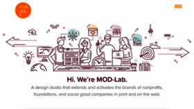 What Mod-lab.com website looked like in 2020 (4 years ago)