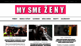 What Mysmezeny.sk website looked like in 2020 (4 years ago)