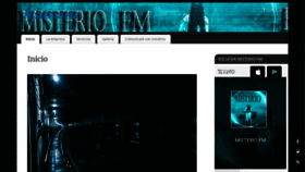 What Misteriofm.com website looked like in 2020 (4 years ago)