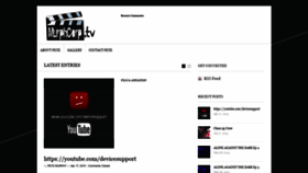 What Murphcorp.tv website looked like in 2020 (4 years ago)