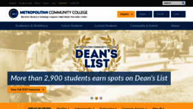 What Mcckc.edu website looked like in 2020 (6 years ago)
