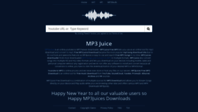 What Mp3juices.vip website looked like in 2020 (4 years ago)